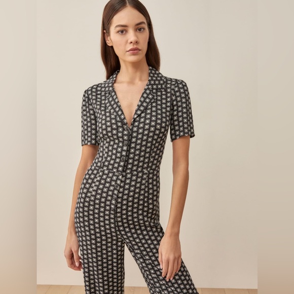 Reformation - Bev Jumpsuit - Giotto - Picture 4 of 11